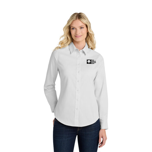 Port Authority Women’s Long Sleeve Easy Care Shirt L608 - Image 2